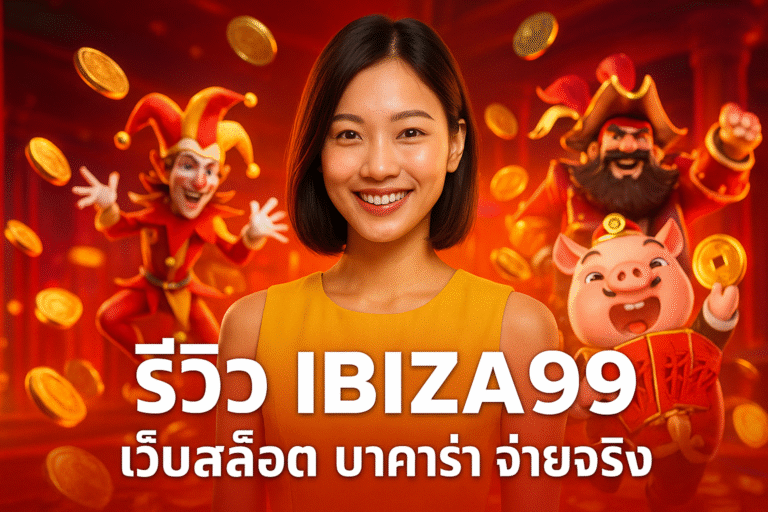 รีวิว IBIZA99 เว็บสล็อต บาคาร่า จ่ายจริง