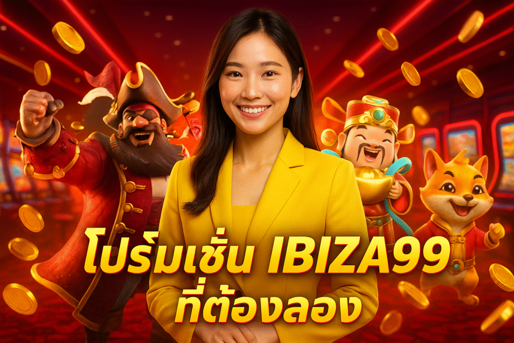 โปรโมชั่น IBIZA99 ที่ต้องลอง