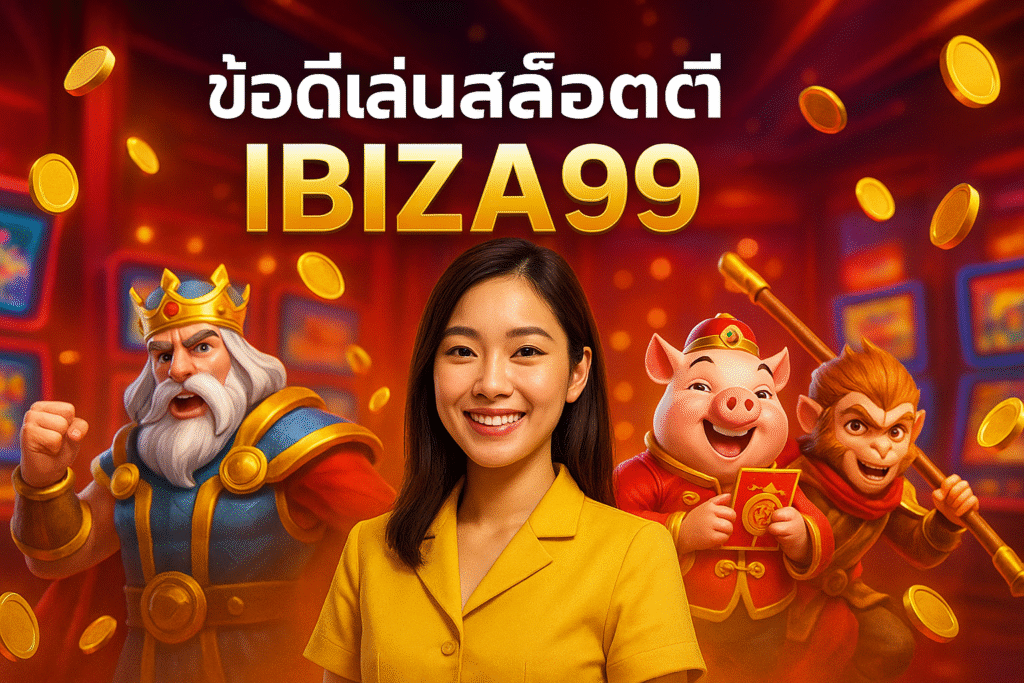 ข้อดีเล่นสล็อตที่ IBIZA99