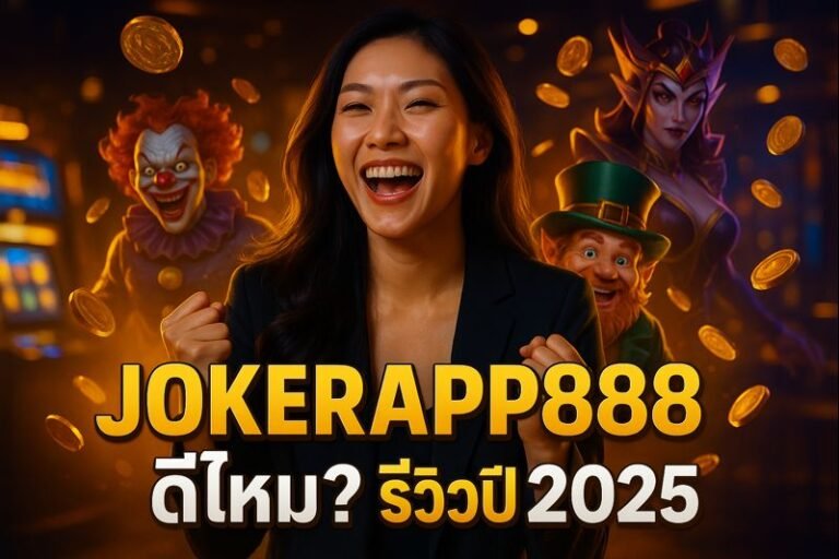 JOKERAPP888 ดีไหม? รีวิวปี 2025